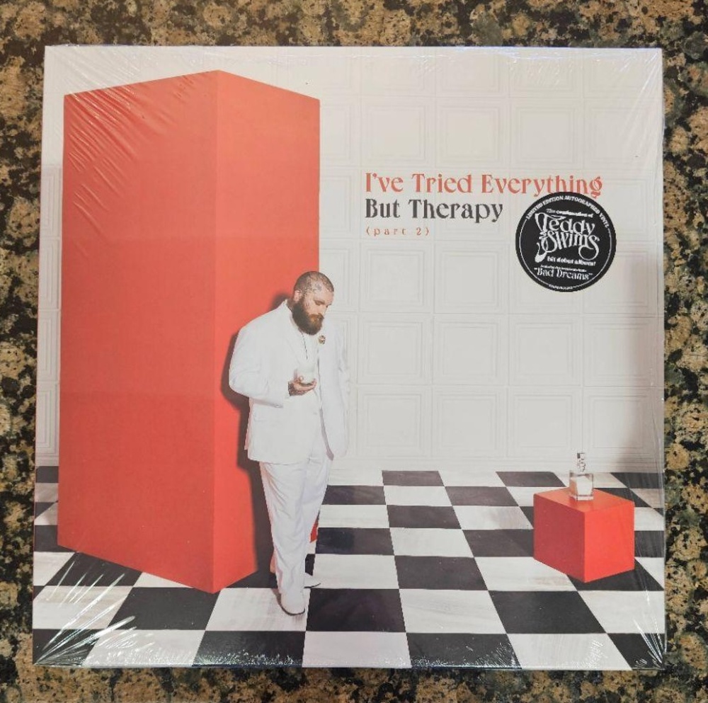 Signed Teddy Swims I've Tried Everything But Therapy Part 2 Autographed Vinyl LP